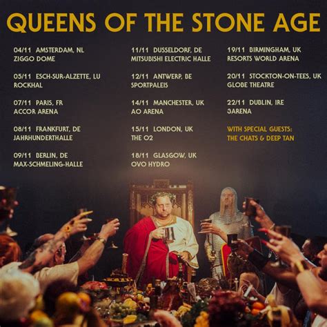 queens of the stone age frankfurt|Queens of the Stone Age Setlist at Jahrhunderthalle, Frankfurt